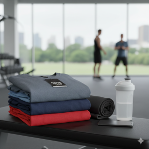 4-Pack Men's Dry-Fit Long Sleeve Tees – Moisture-Wicking Athletic Shirts for Outdoor Workouts