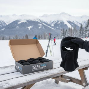 6-Pack Full Face Balaclava – Cold Weather Protection for Skiing & Outdoor Sports